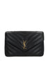 Saint Laurent Women New Loulou Large Bag In Matelassé Lambskin