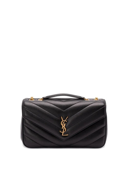 Saint Laurent Women Loulou Medium Bag In Matelassé Lambskin