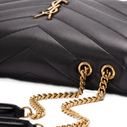 Saint Laurent Women Loulou Medium Bag In Matelassé Lambskin
