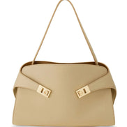 Ferragamo Women Hug Soft Medium Bicolor Shoulder Bag
