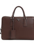 Prada Grained Leather Tote Bag Unisex