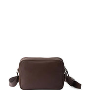 Prada Men Grained Leather Shoulder Bag