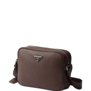 Prada Men Grained Leather Shoulder Bag