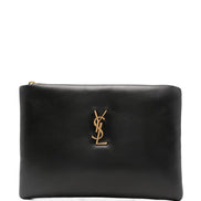 Saint Laurent Women Calypso Small Pouch In Lambskin