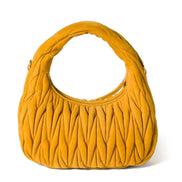 Miu Miu Women Small Wander Matelassé Suede Bag