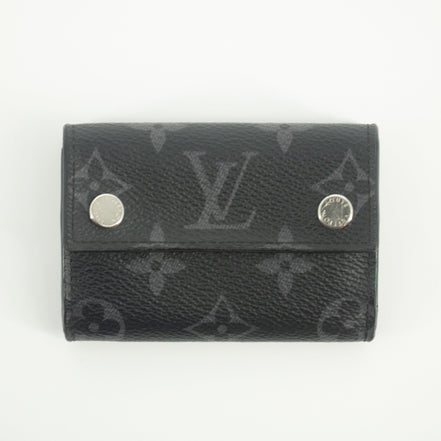 Louis Vuitton Monogram Eclipse Discovery Compact Wallet
