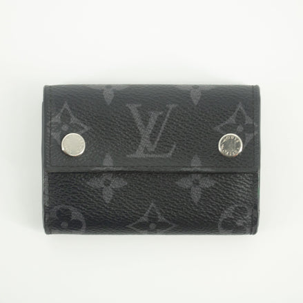 Louis Vuitton Monogram Eclipse Discovery Compact Wallet