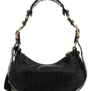 Balenciaga Women Black Leather Le Cagole Xs Shoulder Bag