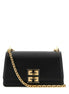 Givenchy Women Black Leather Small 4G Shoulder Bag