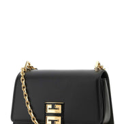 Givenchy Women Black Leather Small 4G Shoulder Bag
