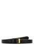 Bottega Veneta Women Dark Brown Leather Watch Belt
