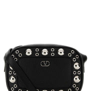 Valentino Garavani Women Black Leather Nellcã´Te Crossbody Bag