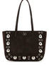 Valentino Garavani Women Brown Suede Nellcã´Te Shopping Bag