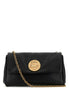 Chloe Women Black Leather Heritage Shoulder Bag