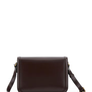 Valentino Garavani Women '9To5' Brown Crossbody Bag With Vlogo Detail On The Front And Adjustable Shoulder Strap In Leather Woman