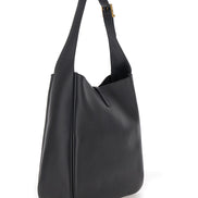 Saint Laurent Women Shoulder Bag 'Le 5 À 7 Grande' With Cassandre In Black Smooth Leather For Women