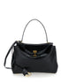 Balenciaga Women Handbag 'Rodeo' With Removable Shoulder Strap In Black Leather For Women