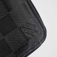 Louis Vuitton Black Damier Infini Vertical Zippy Wallet