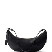 Prada Women Prada Demi-Lune Large Leather Shoulder Bag