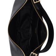 Prada Women Prada Demi-Lune Large Leather Shoulder Bag