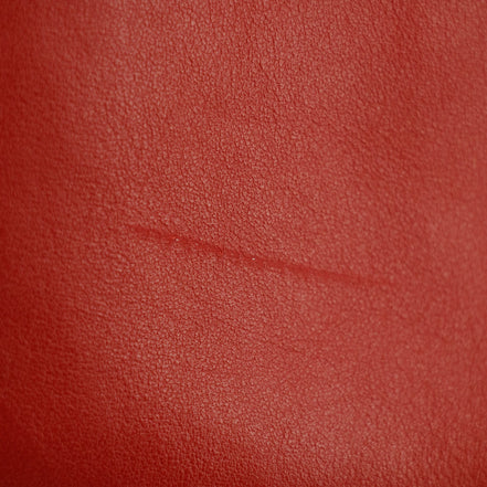 Prada Calfskin Bicolor Red x Burgundy Shoulder Bag