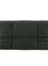 Bottega Veneta Intrecciato Black Bifold Long Wallet