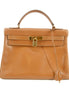Hermes Kelly 32 Boxcalf Brown Handbag Year 1986