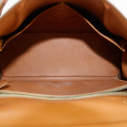 Hermes Kelly 32 Boxcalf Brown Handbag Year 1986