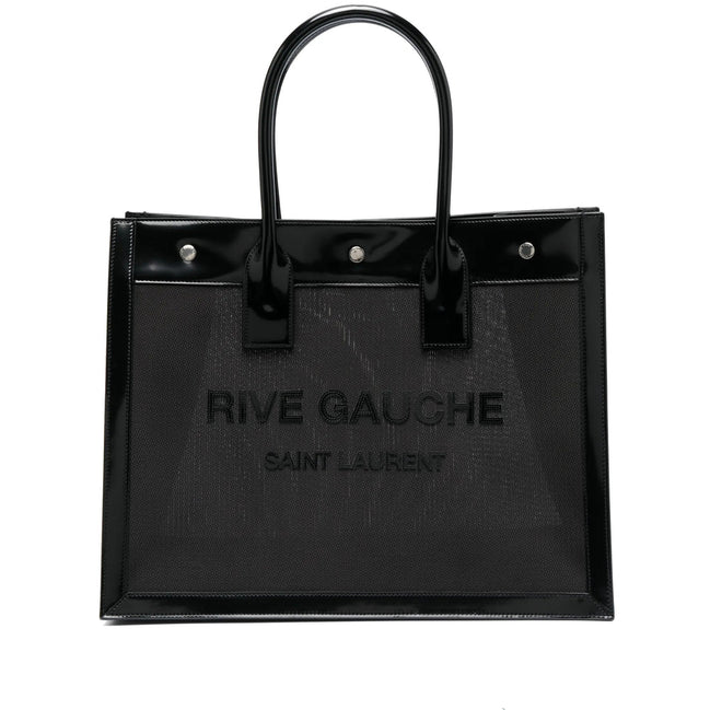 Saint Laurent Black Tote Bags Women
