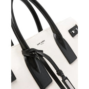 Saint Laurent White Tote Bags Men