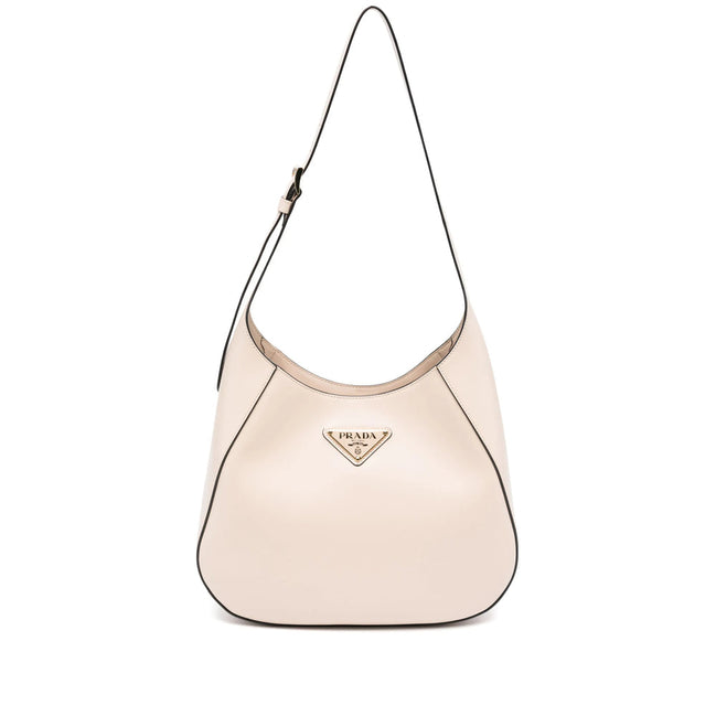 Prada Neutrals Shoulder Bags Women