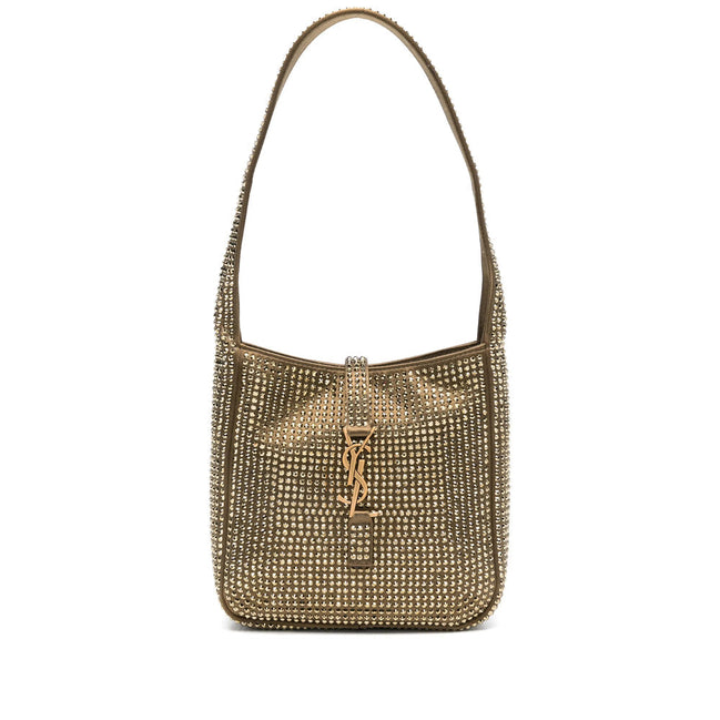 Saint Laurent Green Shoulder Bags Women