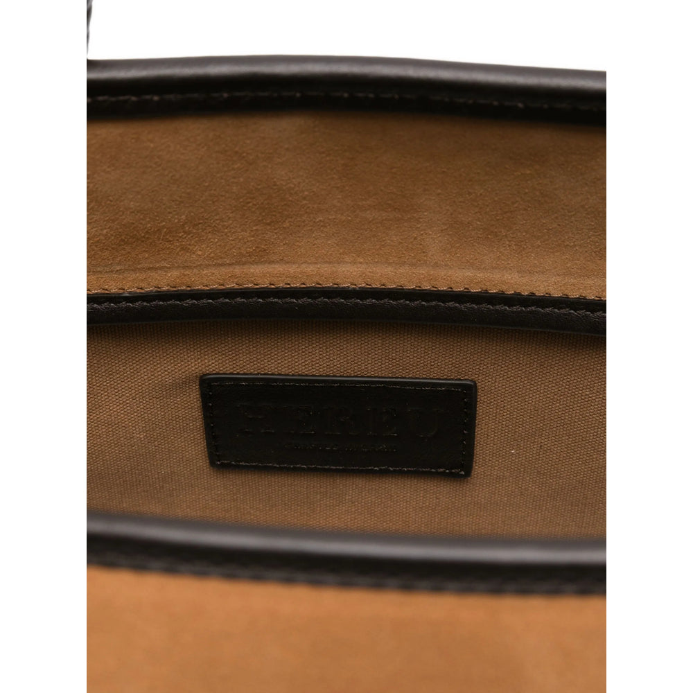 Hereu Brown Shoulder Bags Women