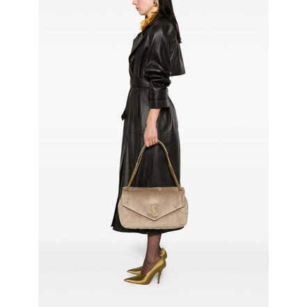Saint Laurent Neutrals Shoulder Bags Women