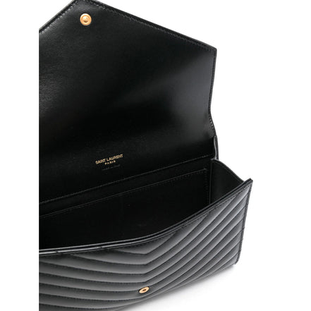 Saint Laurent Black Clutch Bags Women