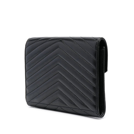 Saint Laurent Black Clutch Bags Women