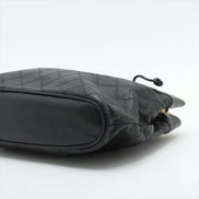 Chanel Lambskin Black Quilted Shoulder Bag