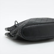 Chanel Lambskin Black Quilted Shoulder Bag