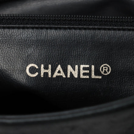 Chanel Lambskin Black Quilted Shoulder Bag