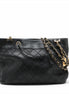 Chanel Lambskin Black Quilted Shoulder Bag