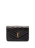 Saint Laurent Women `Loulou` Large Messenger Bag