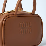 Miu Miu Women Micro Beau Leather Bag
