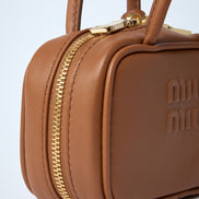 Miu Miu Women Micro Beau Leather Bag