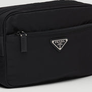 Prada Women Re-Nylon And Saffiano Leather Shoulder Bag