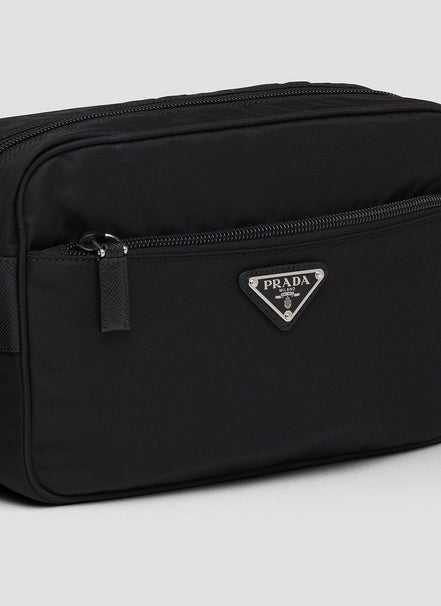 Prada Women Re-Nylon And Saffiano Leather Shoulder Bag